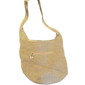 The Sak Tan Knit Shoulder Bag